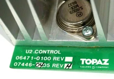 USED TOPAZ 07446-0405 CONTROL BOARD 074460405