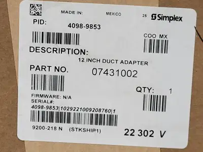NEW SIMPLEX 07431002