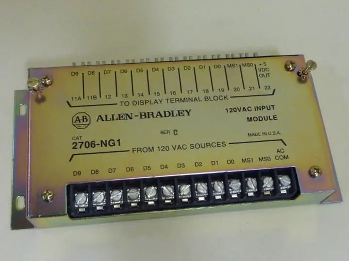 NEW ALLEN BRADLEY 2706-NG1 SER C