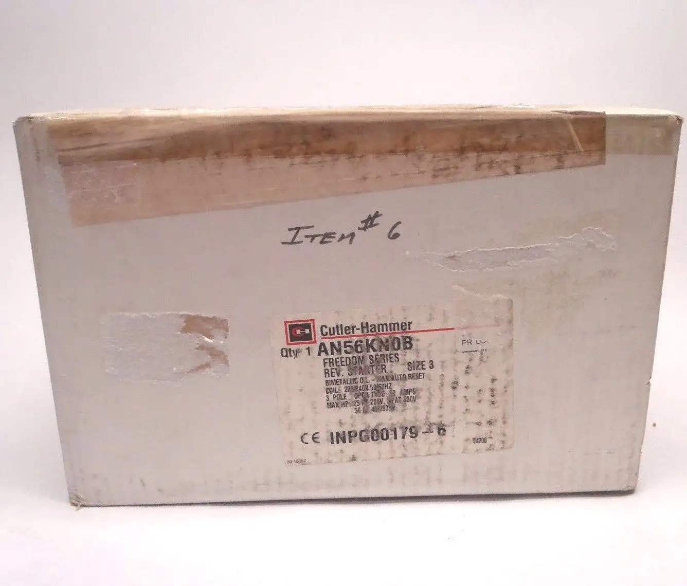 New | in-Stock CUTLER HAMMER FREEDOM SERIES REVERSING MOTOR STARTER MAN/AUTO RE Starters | Maverick Industrial Sales #1107577