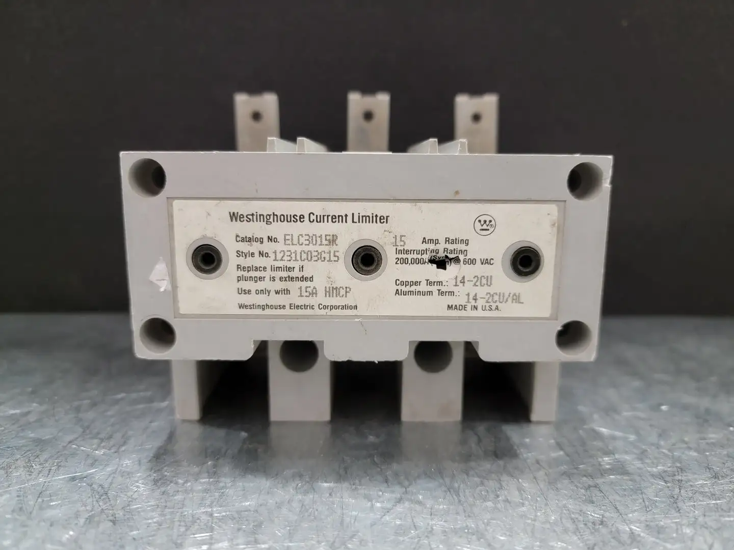 USED WESTINGHOUSE ELC3015R