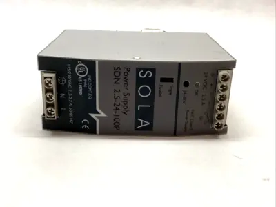 SDN2.5-24-100P | SolaHD   Power Supply AC-DC 24V 2.5A 85-132/176-264V - Used