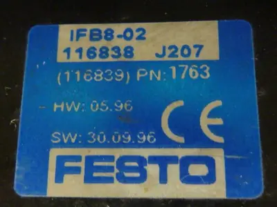 USED FESTO IFB8-02