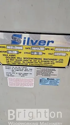 USED 2002 SILVER SLS-735 USED SHAPER WITH FEEDER