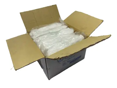 112NWI-WHITE-XL | Bouffant Cap Polypropylene Beard Cover 21" LOT OF 800 - New – Open box
