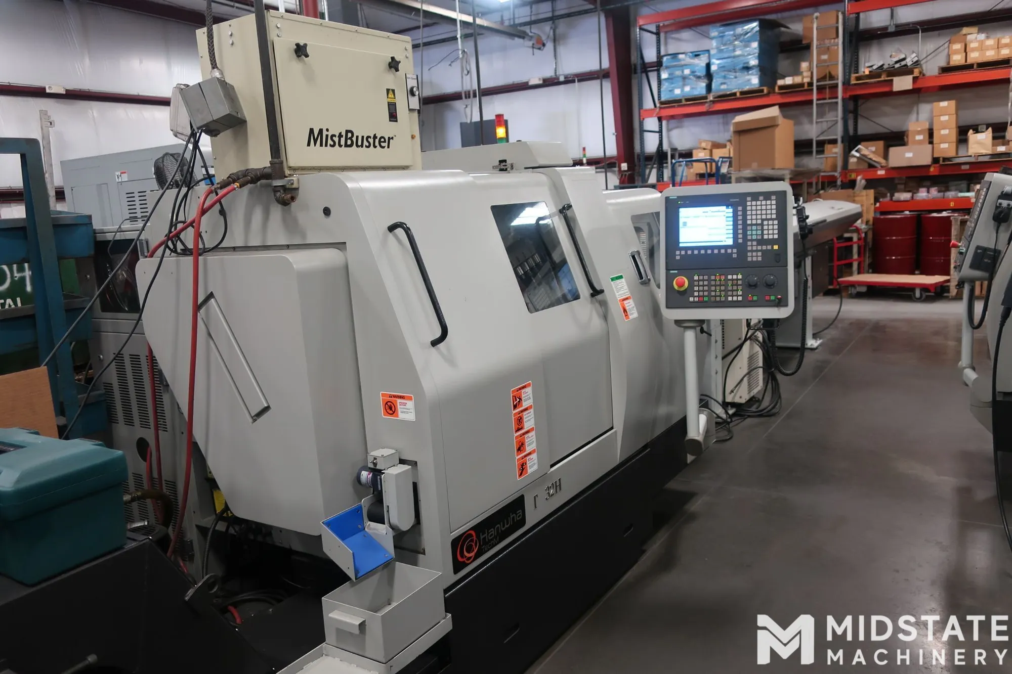 Hanwha STL32H CNC Swiss Lathe, New in 2013