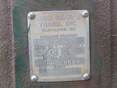 Used OHIO GEAR _UNKNOWN_ Speed Reducers | OCO Industrial #1593699