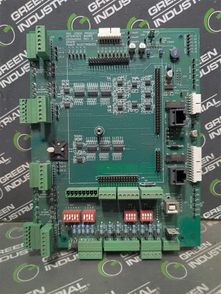 Spang 950 12SCR 12006000 Power Controller Interface Board Rev. A 836060000 Used