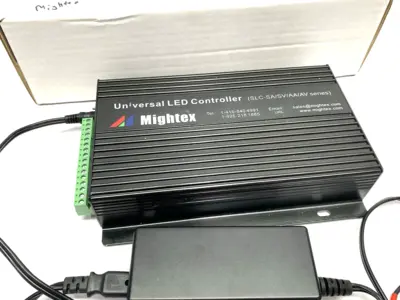 USED MIGHTEX UNIVERSAL 4-CHANNEL LED CONTROLLER, EXT. TRIGGERS