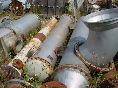 26 Sq.M. S/S Shell & Tube Heat Exchanger