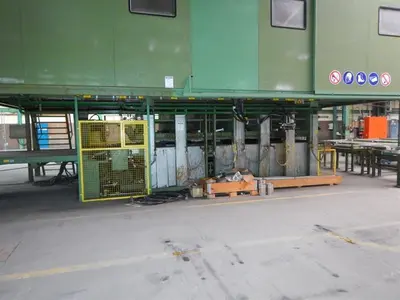 USED WEMHÖRNER VSF 600 TON SANDWICH PANELPRESS