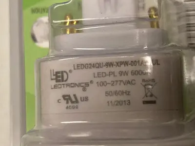 Used LEDTRONICS LED-PL 9W 6000K Misc Electrical & Power Parts Ohio US | Surplus Asset Holdings #1240457