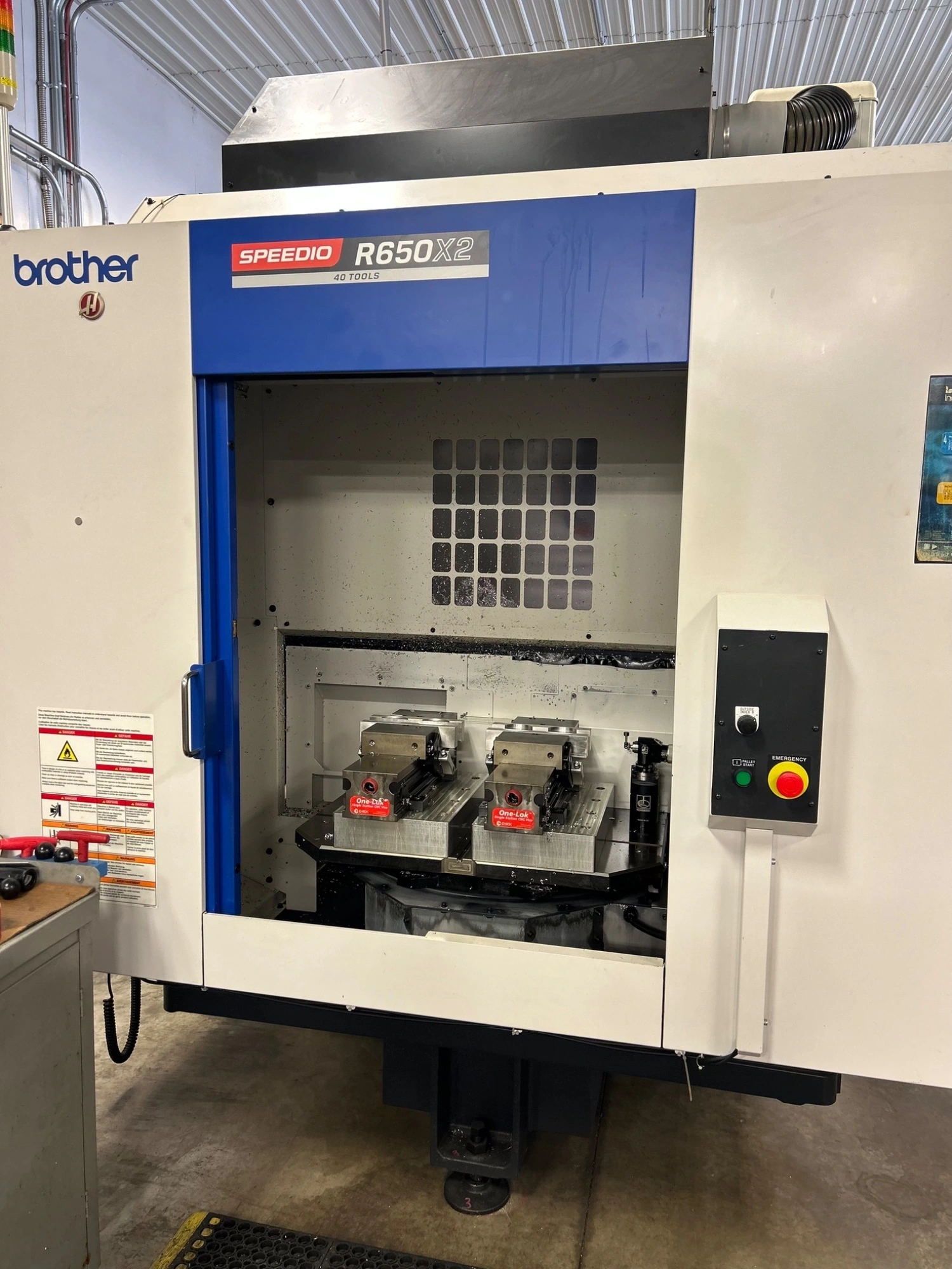 Used 2022 BROTHER R650X2 Vertical Machining Centers Ohio US | Toolquip, Inc. #1280801