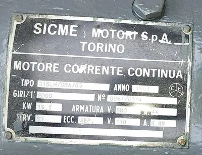 USED 1985 SICME MOTORI C16LN/CBA/B5