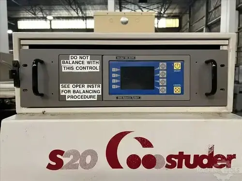 Used 1998 STUDER S20 Universal Cylindrical Grinders Illinois US | Perfection Global, LLC. #1229865
