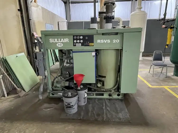 Used 2012 SULLAIR RSVS 20-60A Vacuum Pumps Illinois US | Revelation Machinery #402304