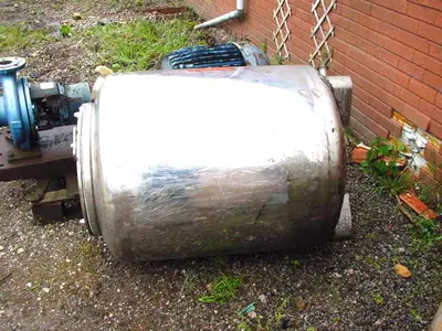 700L S/S Open Top Tank