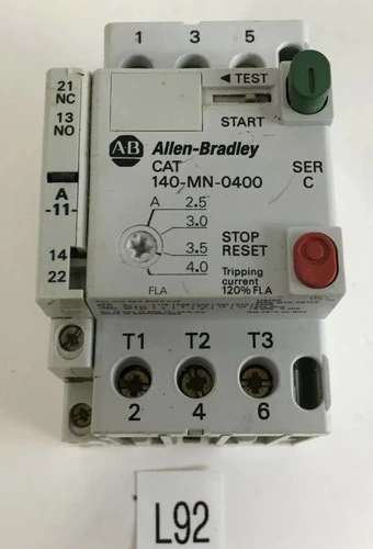 Used Allen-Bradley 140-MN-0400 Starters Indiana US | J&J Industrial Supply #514082
