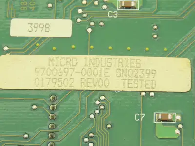 Micro Industries 0179504 | 9700697-0001E | 0179502 Data System Output Board