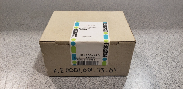 New | in-Stock PHOENIX CONTACT IB-L2-BOX-24-DI 8/4 M12 PLC Input & Output Alabama US | Transamerican Equipment Company #711813