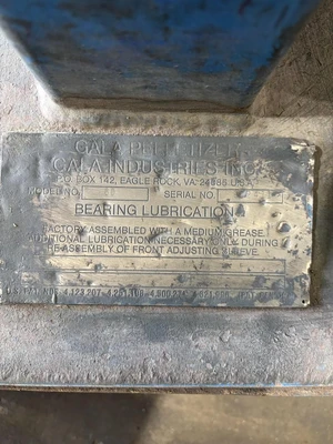 Used Gala 6D Pelletizers Kentucky US | Edwards Industrial Repair #1312949