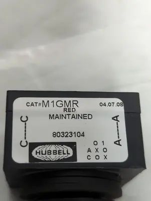 Used HUBBELL M1GMR Miscellaneous Equipment (Electrical & Power) Ohio US | Surplus Asset Holdings #1363882