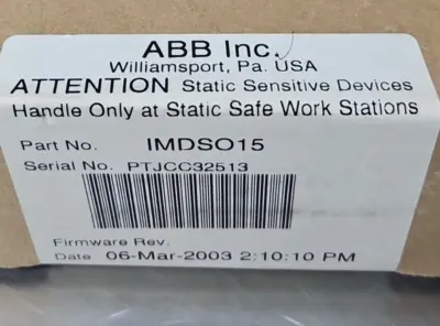 ABB Bailey IMDSO15 Digital Output Module loc3C36