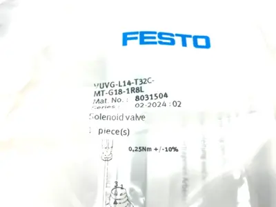 NEW FESTO SOLENOID VALVE 2X3/2-WAY, MONOSTABLE