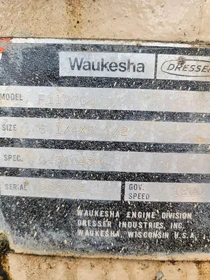 USED WAUKESHA F1197GU