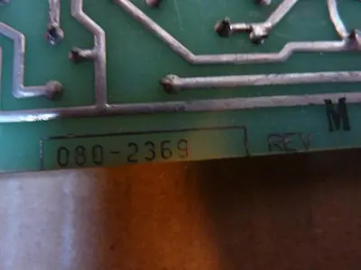 USED SCI 080-2369 REV M