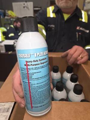 79 Cans of spray - oil & cleaners
