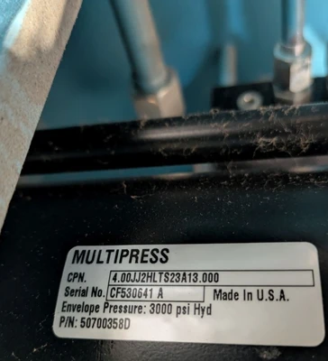 USED 2015 MULTIPRESS MULTIPRESS M5P-12 PRESS