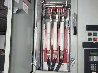 5kV/1200A Medium Voltage MCC Double Structure w/ Motor Protection Relays