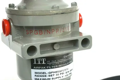 NEW ITT GFH85XF2370 SPGB/NPP/31638 AIRPAX FILTER REGULATOR