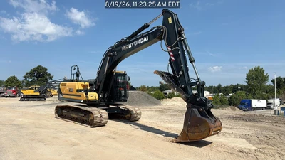 Used 2023 HYUNDAI HX220AL Crawler Excavators North Carolina US | National Equipment Dealers #1422412
