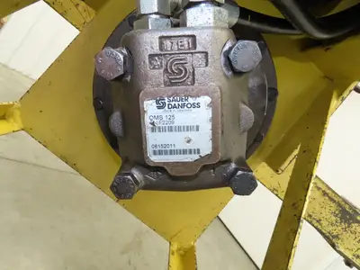 Hoosier Crane Frame Chassis Rotator RV Trailer Hydraulic 230/480V 3Ph 2000lbs