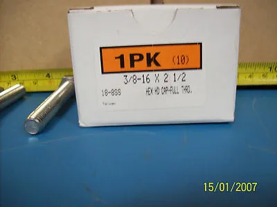 NEW McMASTER CARR HEX HEAD CAP SCREW