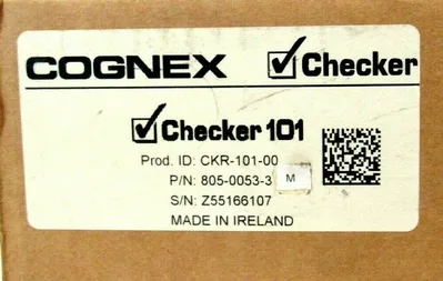 NEW COGNEX CKR-101-00 VISION SENSOR CHECKER 805-0053-3M CKR10100 80500533M