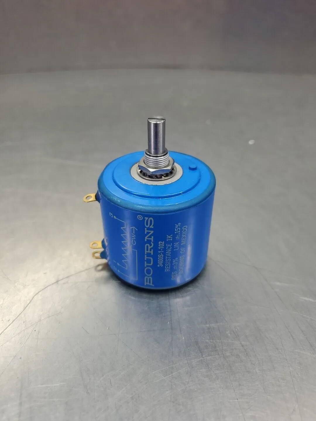 BOURNS 3400S-1-102L POTENTIOMETER, 1K OHM. 4E-35