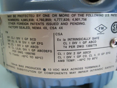 Used Fisher Type 846 Sensors New Hampshire US | Bitter End Trading #1452771