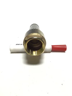 Campbell FV-4T Lead Free Abrasion Resistant Foot Valve 1″