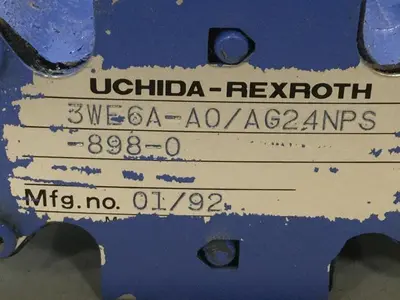 USED REXROTH 3WE6AA0AG24NPS8980