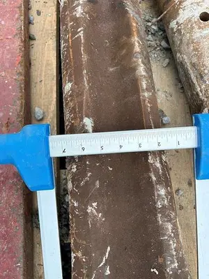 Used AFTERMARKET 7-5/8” W X 37" L CHISEL BIT FOR CABLE TOOL Tool Bits Pennsylvania US | East West Machinery & Drilling #1417330