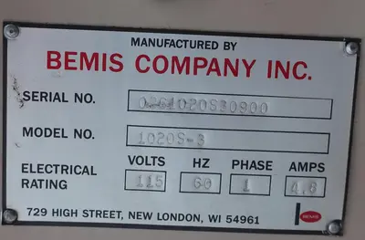 USED BEMIS 1020 S - 3