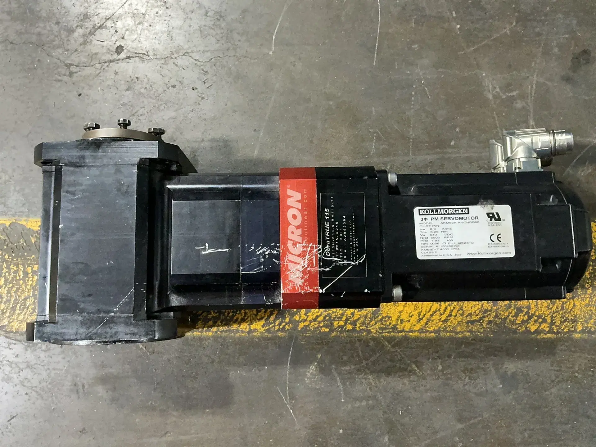 Used KOLLMORGEN AKM52KANCNDB00 Motors (misc) Ohio US | HGR 24 #1329460