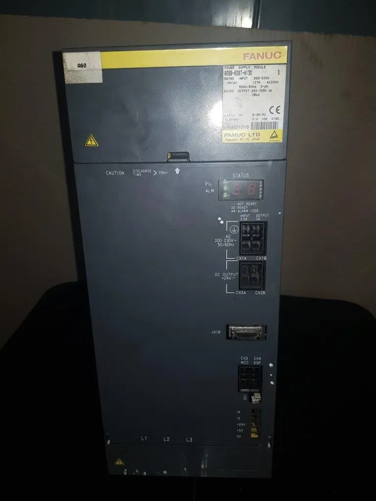 (REF 289) FANUC POWER SUPPLY MODULE A06B-6087-H130