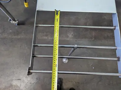 Custom 10' Conveyor with Removable Packaging Tables