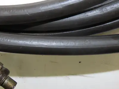 Anchor SAE100R2A 2-Wire 5000psi Hydraulic Hose with 1/4" Coupling Both Ends 20'