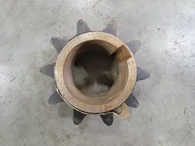 Roller Chain Sprocket 100C10203, Size 100, 10 Teeth