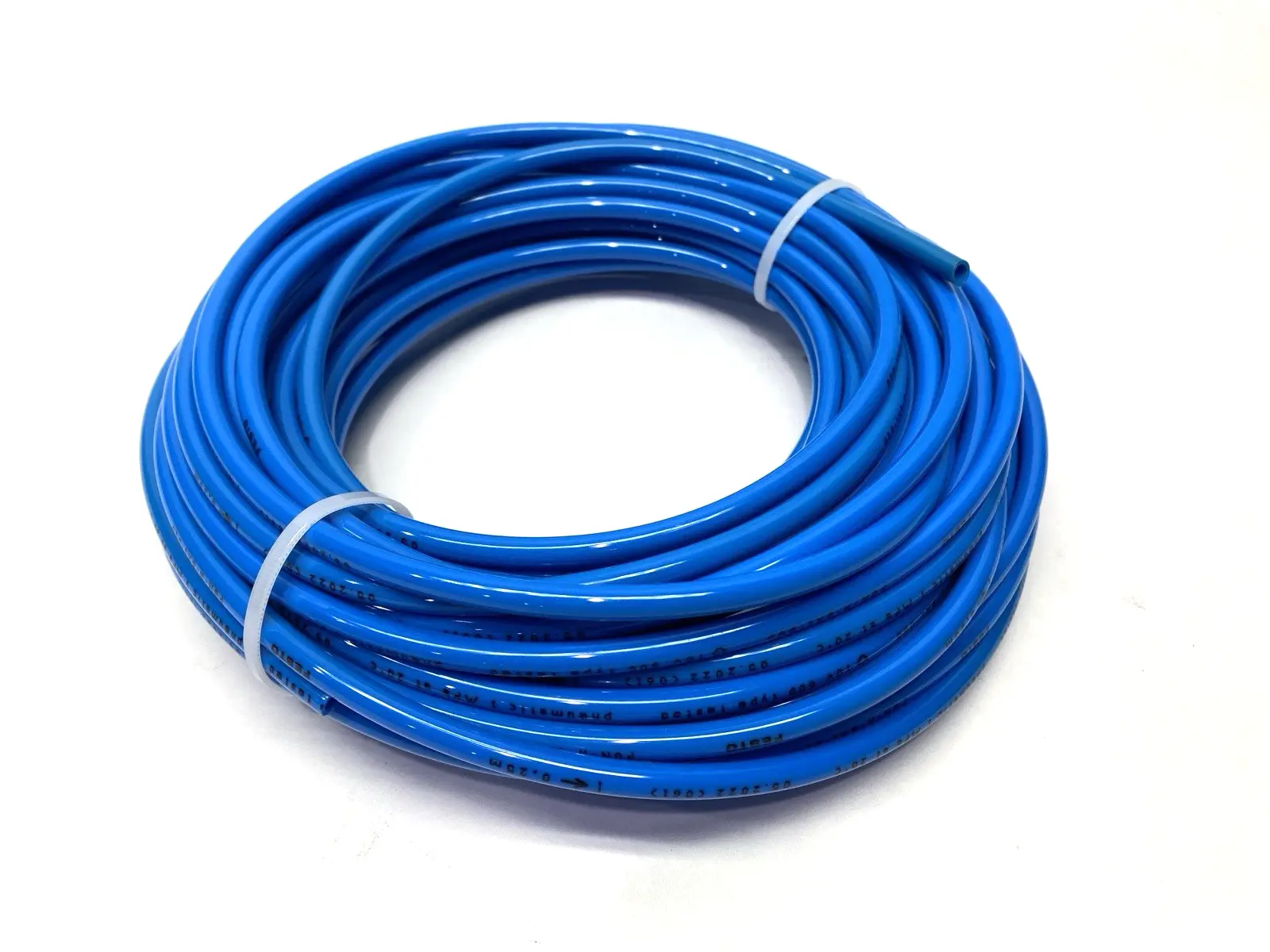 USED FESTO PNEUMATIC TUBING 4MM ID 197397 BLUE TUBING ONLY CUT TO 35'